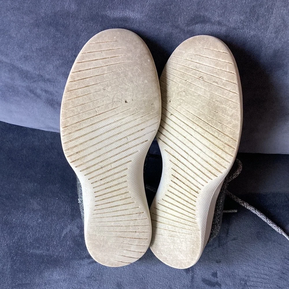 Allbirds Grey Wool Runners Sneaker Size 7 - Picture 7 of 7